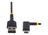 StarTech.com 6in (15cm) USB A to C Charging Cable Right Angle, Heavy Duty Fast Charge USB-C Cable, USB 2.0 A to Type-C, Durable and Rugged Aramid Fiber, 3A, S20/iPad/Pixel - Fremsiden